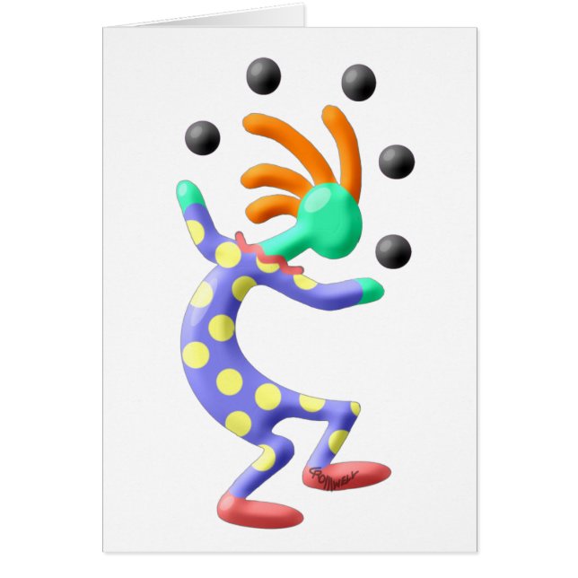 Kokopelli Clown (Voorkant)
