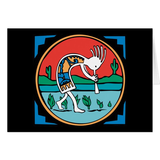 Kokopelli Color (Voorkant Horizontaal)