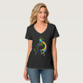 Kokopelli Cool Native American 1 T-shirt (Voorkant volledig)