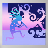 Kokopelli Dance Poster (Voorkant)