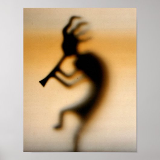 Kokopelli Deity of Good Times Poster (Voorkant)