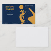 Kokopelli Desert Southwestern Visitekaartje (Voorkant / Achterkant)