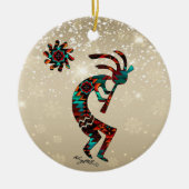 KOKOPELLI DIE HET VLOOT VAN KERAMISCH ORNAMENT SPE (Voorkant)