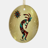 KOKOPELLI DIE HET VLOOT VAN KERAMISCH ORNAMENT SPE (Rechts)