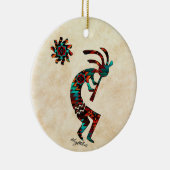 KOKOPELLI DIE HET VLOOT VAN KERAMISCH ORNAMENT SPE (Rechts)