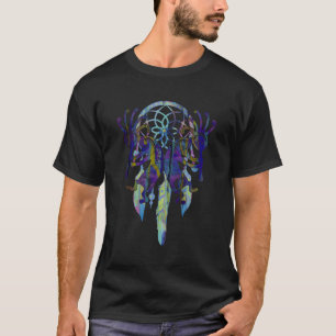 Kokopelli Dreamcatcher Waterverf Schilderij 1 Fan T-shirt