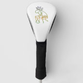 Kokopelli Drummer Golfheadcover (Voorkant)