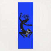 Kokopelli Drummer Yoga Mat (Achterkant)