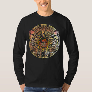 Kokopelli Duo - Man in het doolhof - Dreamcatcher T-shirt