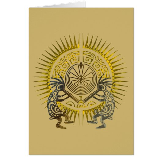 Kokopelli Duo - Man in het doolhof - zo 1 (Voorkant)
