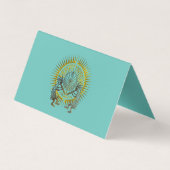 Kokopelli Duo - Man in het doolhof - zo 1 Visitekaartje (Achterkant)