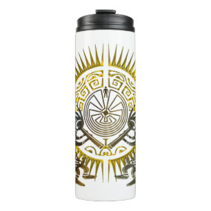 Kokopelli Duo - Man In The Maze - Zon 1 Thermosbeker