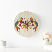 KOKOPELLI DUO SUN en uw ideeën Grote Klok (Huis)