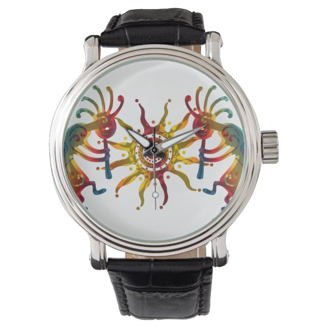 KOKOPELLI DUO SUN en uw ideeën Horloge (Voorkant)