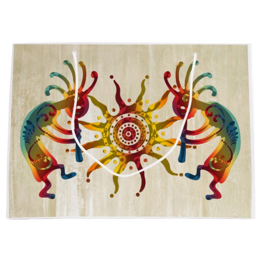 KOKOPELLI DUO SUN en uw ideeën Large Cadeautasje (Voorkant)