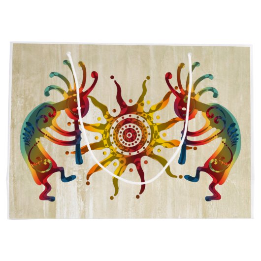 KOKOPELLI DUO SUN en uw ideeën Large Cadeautasje (Achterkant)
