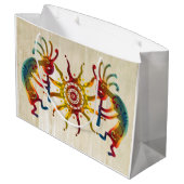 KOKOPELLI DUO SUN en uw ideeën Large Cadeautasje (Achterkant Gekanteld)