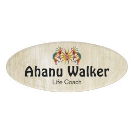 KOKOPELLI DUO SUN en uw ideeën Naambadge