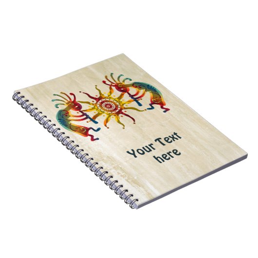 KOKOPELLI DUO SUN en uw ideeën Notitieboek (Rechterzijde)