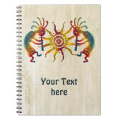 KOKOPELLI DUO SUN en uw ideeën Notitieboek (Voorkant)