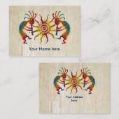 KOKOPELLI DUO SUN en uw ideeën Visitekaartje (Voorkant / Achterkant)