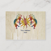 KOKOPELLI DUO SUN en uw ideeën Visitekaartje (Achterkant)