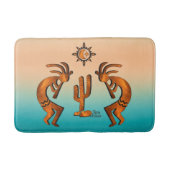 Kokopelli en cactus badmat (Voorkant)