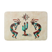 Kokopelli en cactus badmat (Voorkant)