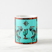 Kokopelli en cactus koffiemok (Center)