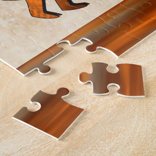 Kokopelli en cactus legpuzzel (Zijkant)