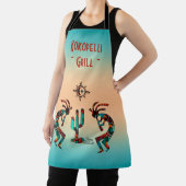 Kokopelli en cactus schort (Insitu)