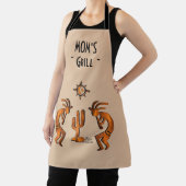 Kokopelli en cactus schort (Insitu)