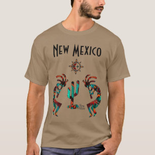 Kokopelli en cactus t-shirt