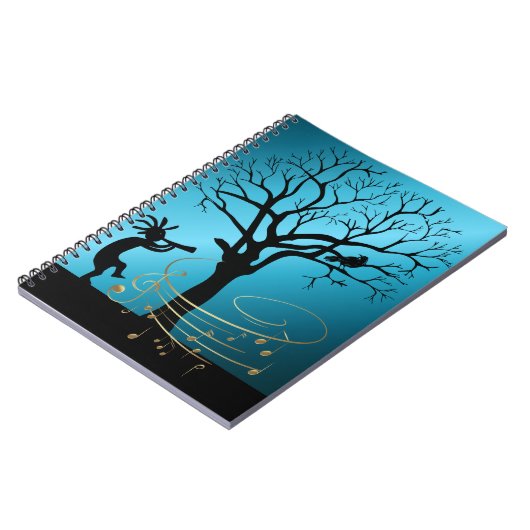 Kokopelli en het Notitieboek Ravens (Linkerzijde)