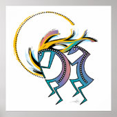 Kokopelli en Kokopelli Mana Poster (Voorkant)