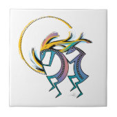 Kokopelli en Kokopelli Mana Tegeltje (Voorkant)
