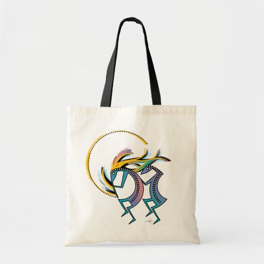 Kokopelli en Kokopelli Mana Tote Bag (Voorkant)
