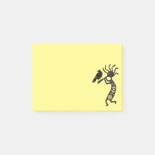 Kokopelli en Raven Post-it® Notes (Voorkant)