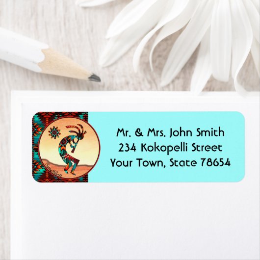 Kokopelli Etiket (Insitu)