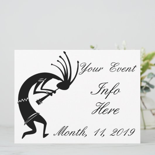 Kokopelli fluitspeeler Thunder_Cove (Staand voorkant)