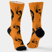 Kokopelli fluitspeelster Thunder_Cove Sokken (Gebogen)
