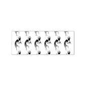 Kokopelli fluitspelers rubberstempel (Gestempeld)