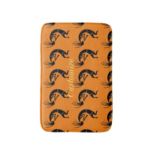 Kokopelli flute player Thunder_Cove Badmat (Voorkant Verticaal)