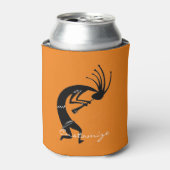 Kokopelli flute player Thunder_Cove Blikjeskoeler (Blikje Voorkant)