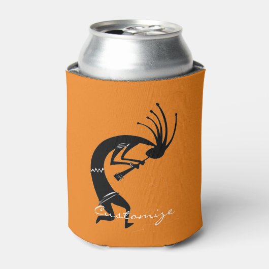 Kokopelli flute player Thunder_Cove Blikjeskoeler (Blikje Voorkant)