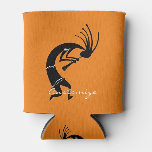 Kokopelli flute player Thunder_Cove Blikjeskoeler (Voorkant)