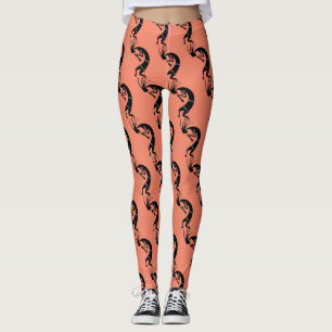 Kokopelli flute player Thunder_Cove Leggings
