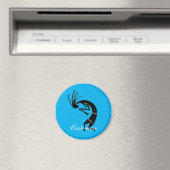 Kokopelli flute player Thunder_Cove Magneet (Insitu (Vaatwasser))