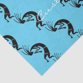 Kokopelli flute player Thunder_Cove Tissuepapier (Detail)