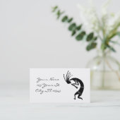 Kokopelli flute player Thunder_Cove Visitekaartje (Staand voorkant)